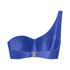Top od bikini bandeau Sydney, Niebieski