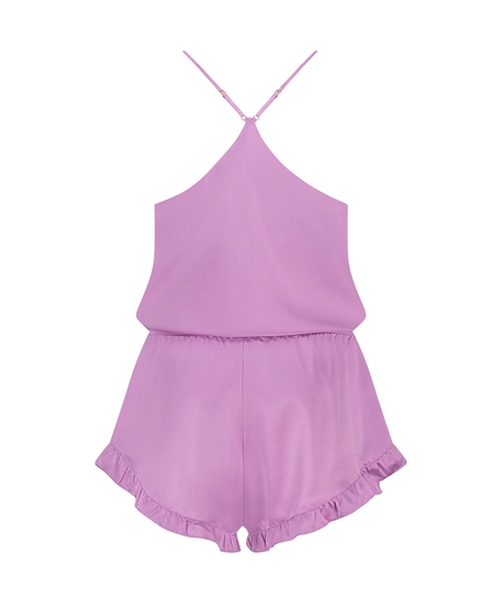 Komplet Satin, Fioletowy