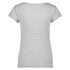 Top Rib V-Neck, Szary