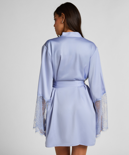 Satynowe kimono, Fioletowy