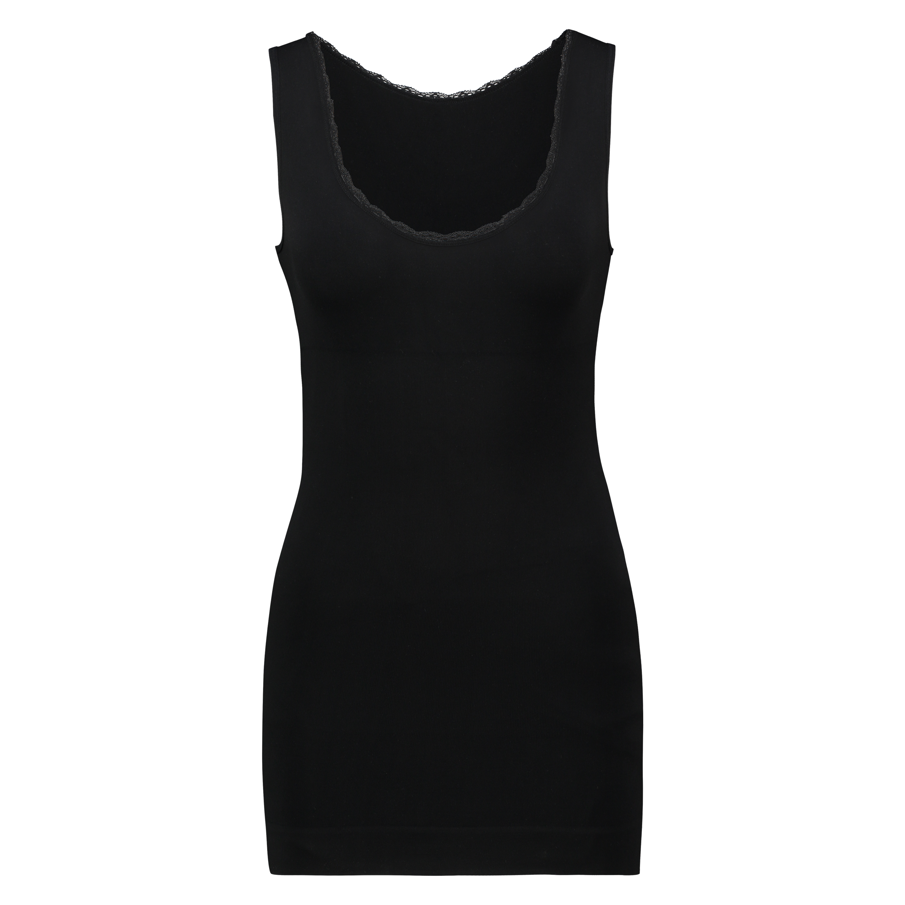 Firming cami top - Level 2, Czarny, main