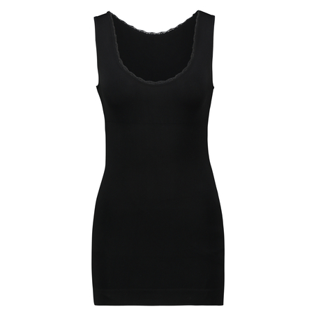 Firming cami top - Level 2, Czarny