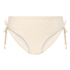 Szydełkowy d&oacute;ł od bikini Crochet, Biały