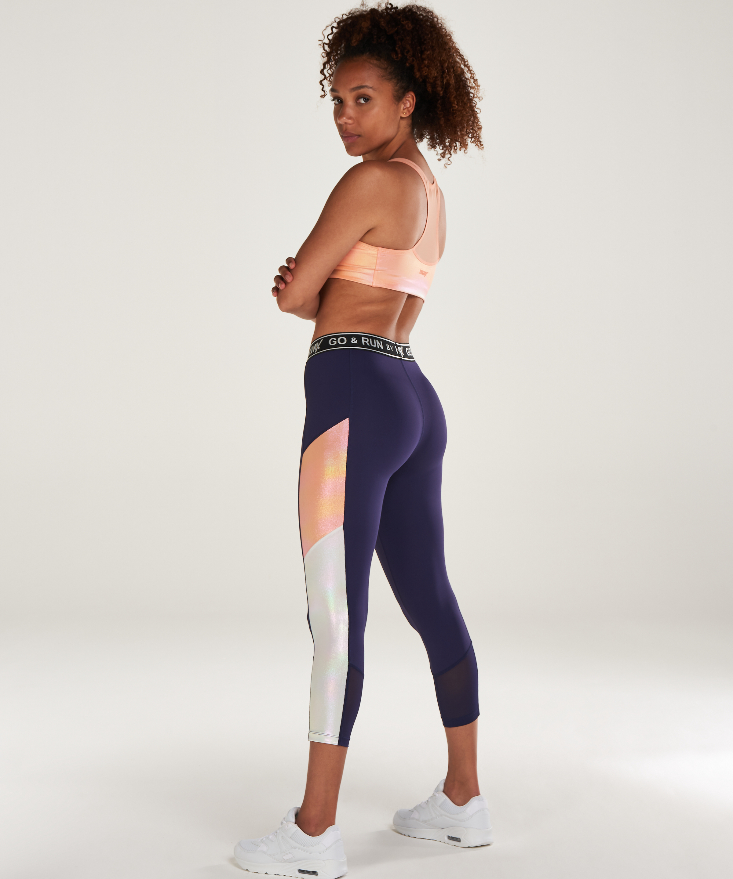 HKMX The Classic Level 2 Sports Bra, Pomarańczowy, main