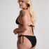 Figi od bikini Boho Cheeky, Czarny