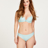 Brazyliany Lace Back, Niebieski