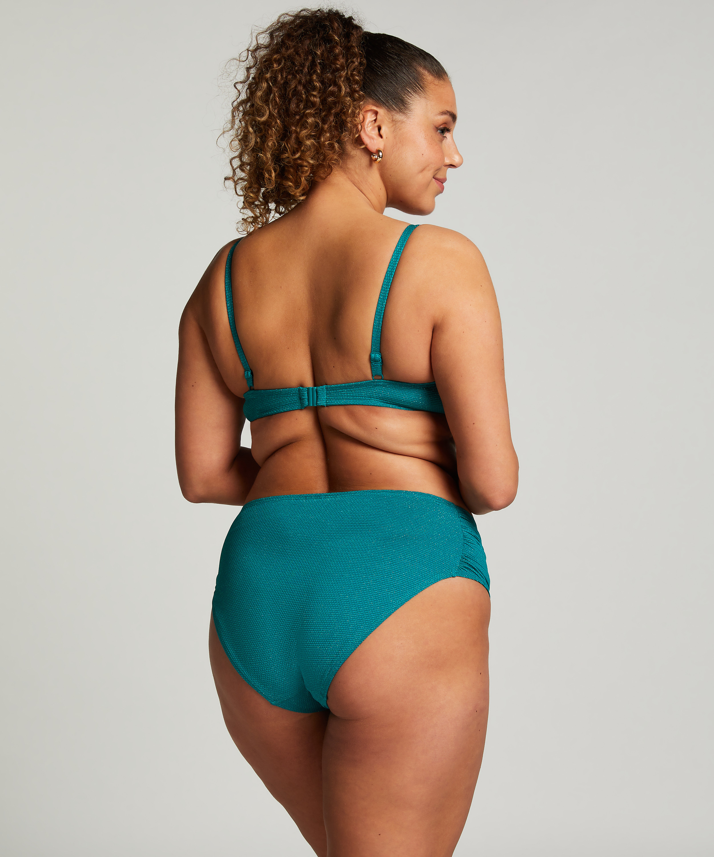 Majtki Bikini Rio Relief, Zielony, main