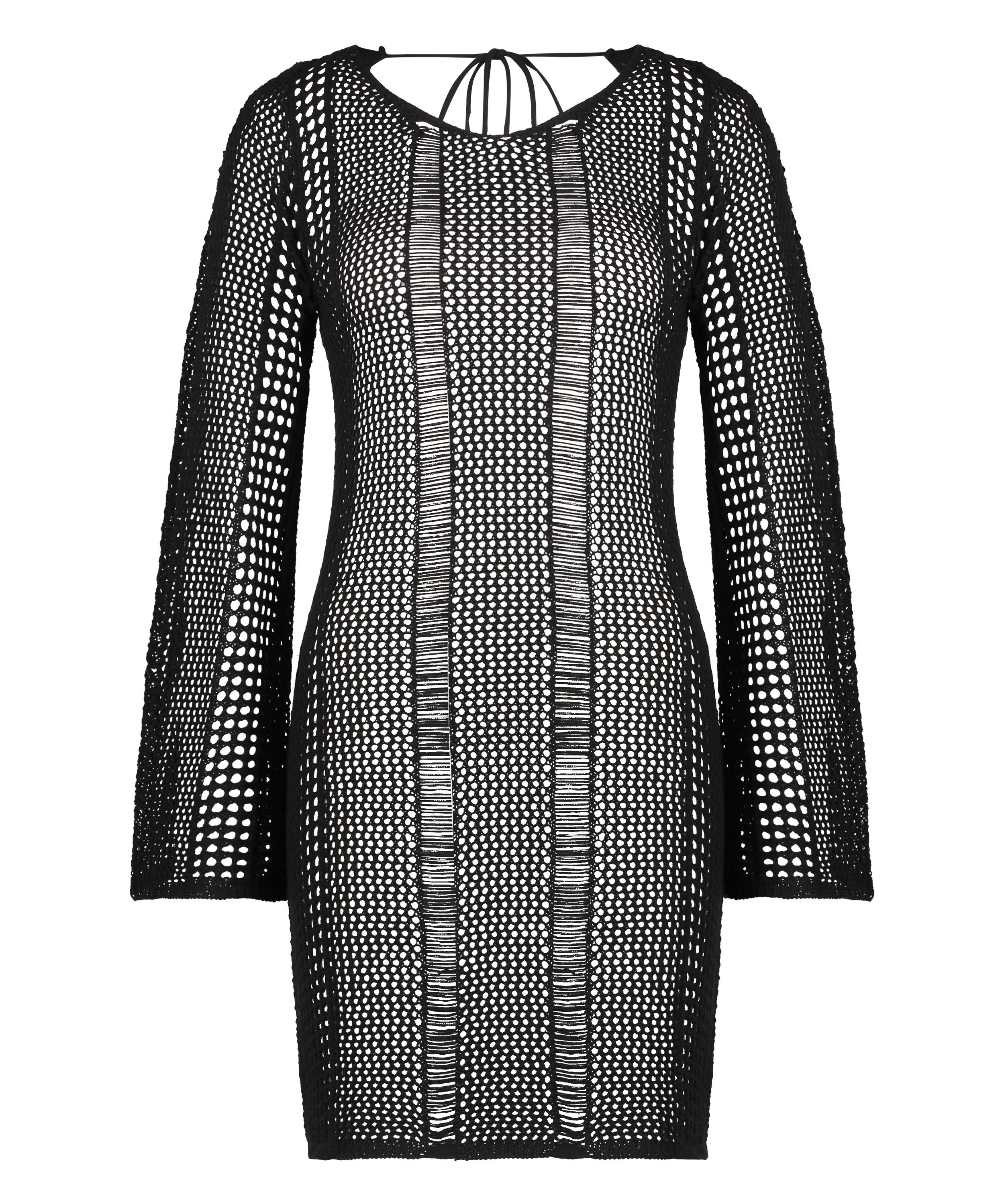 Sukienka plażowa, Czarny, main