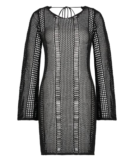 Sukienka plażowa, Czarny