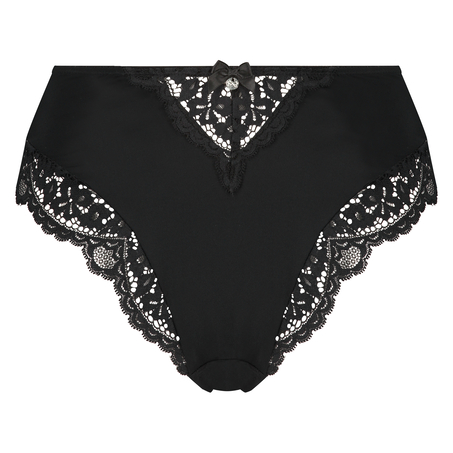 Marina high cut Brazilian, Czarny