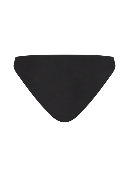 Majtki Bikini Wysoko Krojona Luna, Czarny