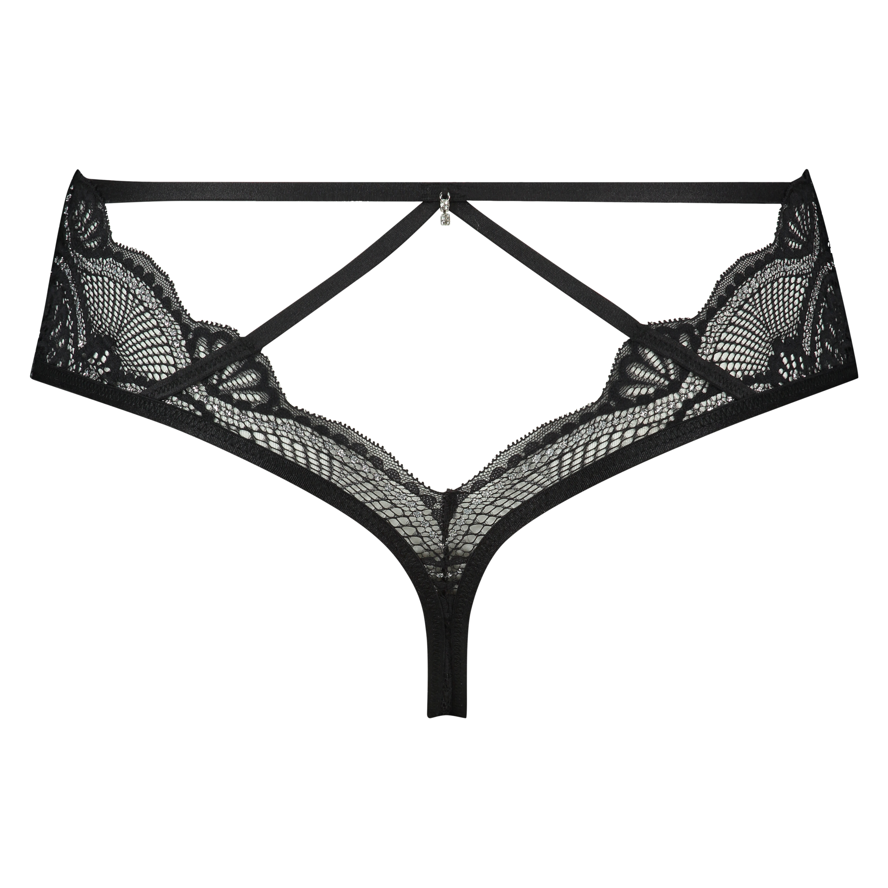Ziggy High Thong, Czarny, main