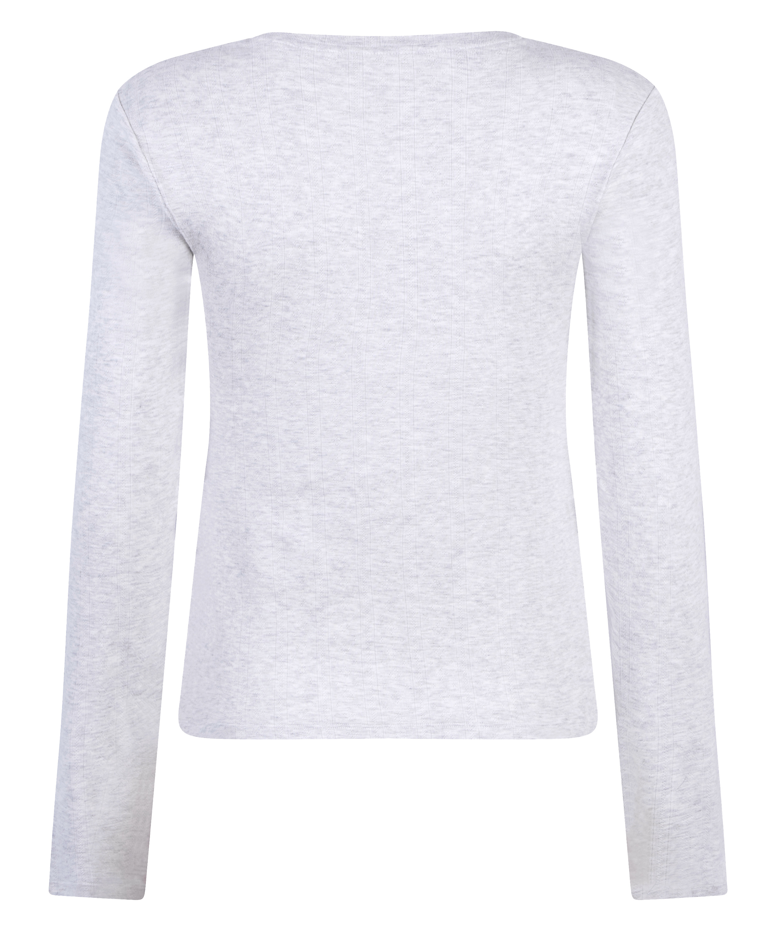 Top od piżamy Pointelle, Szary, main