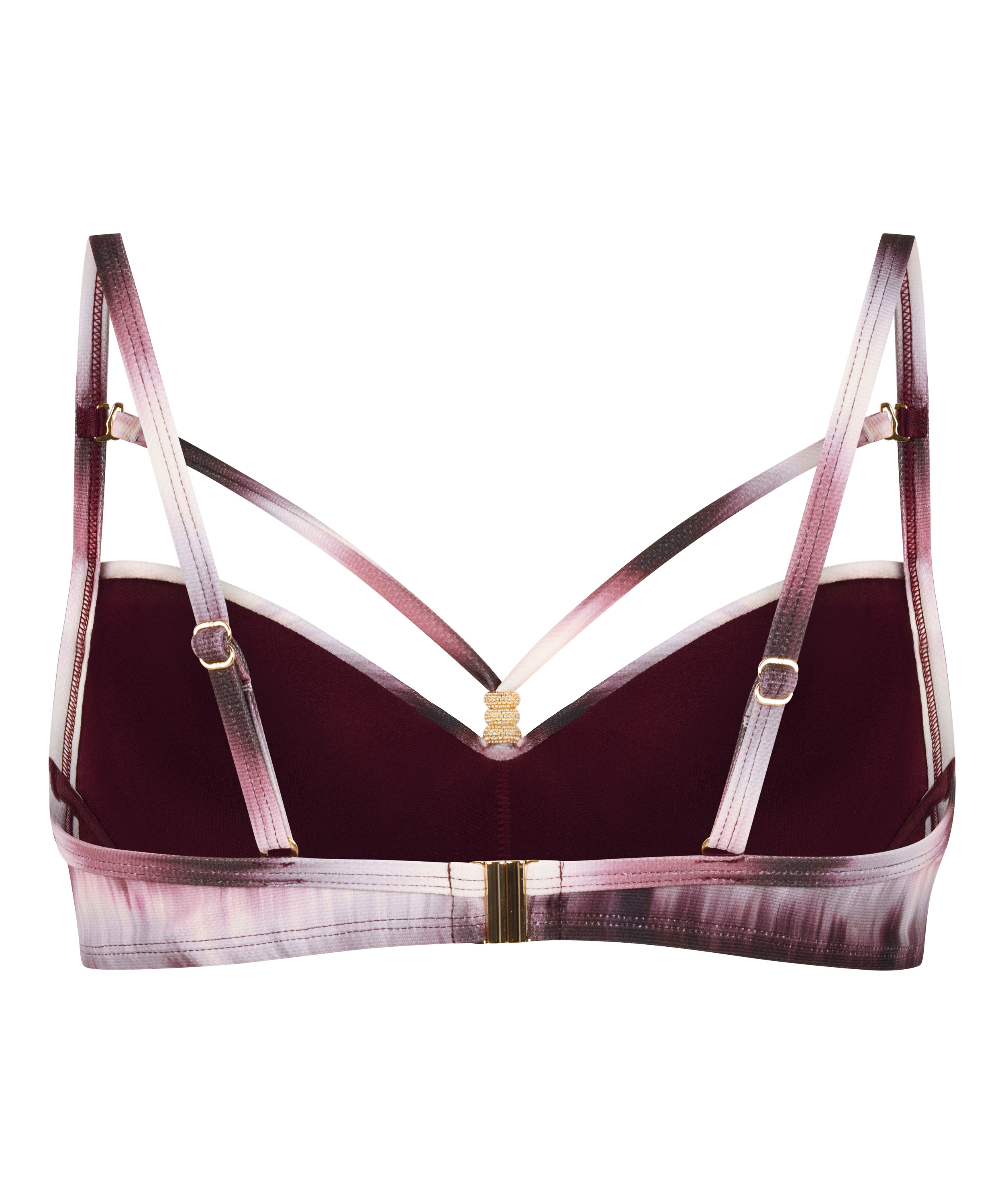 Biustonosz Bikini z Fiszbinami i Wkładkami Mauritius, Fioletowy, main