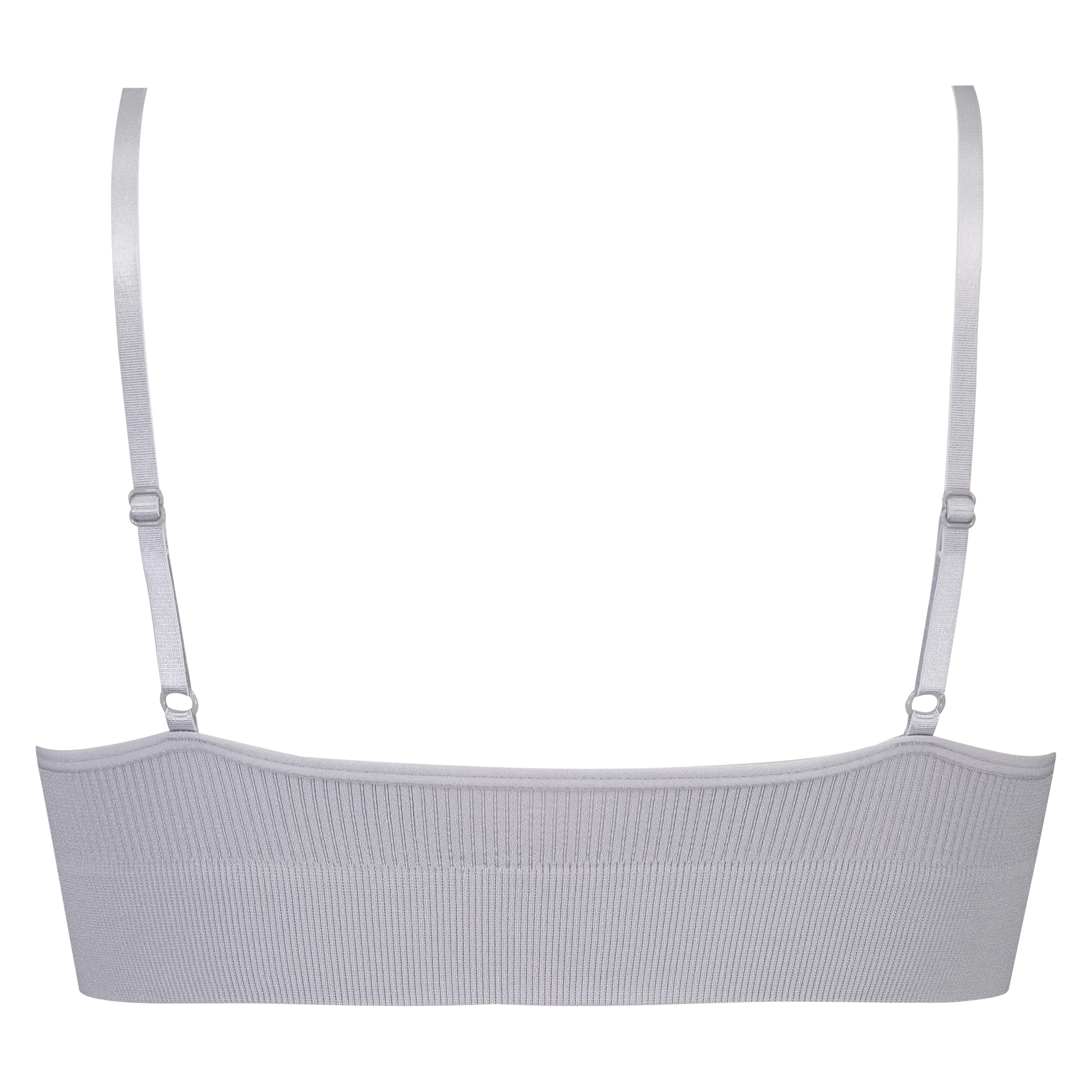 Seamless bralette, Szary, main