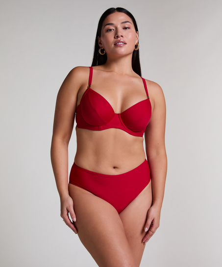 D&oacute;ł od bikini Luna Rio Midi, Czerwony