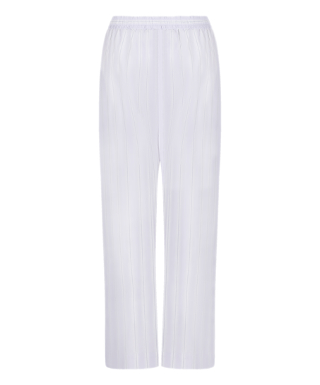 Tkane spodnie bawełniane w paski, Fioletowy