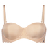 Angie Padded Strapless Underwired Bra, Beżowy