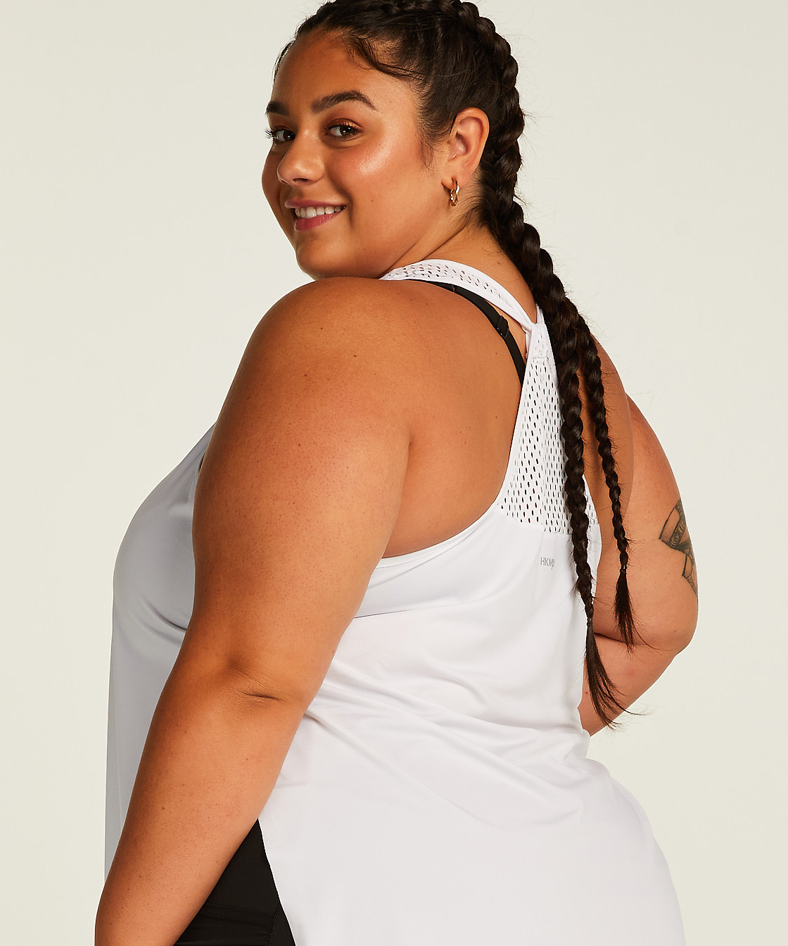 Tank top HKMX Performance, Biały, main