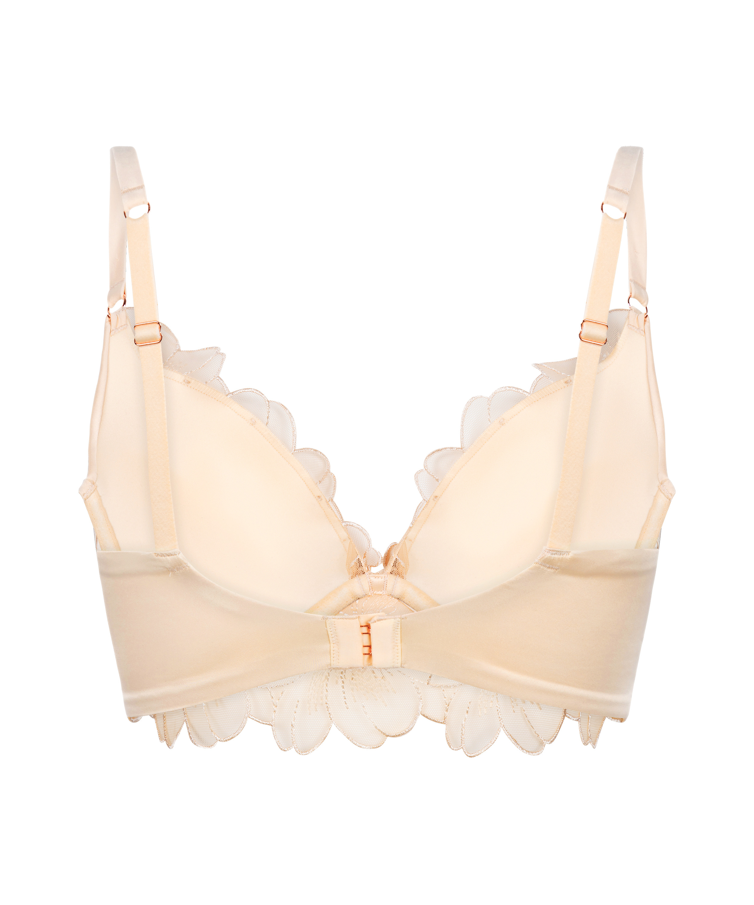 Usztywniany biustonosz push-up z fiszbinami Emilia, Ż&oacute;łty, main