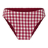 Wysokie Majtki Bikini Highleg Amalfi, Czerwony
