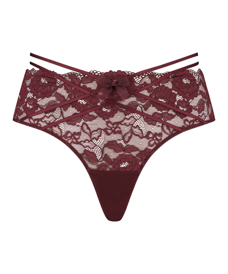 Stringi Curvy Sally, Czerwony