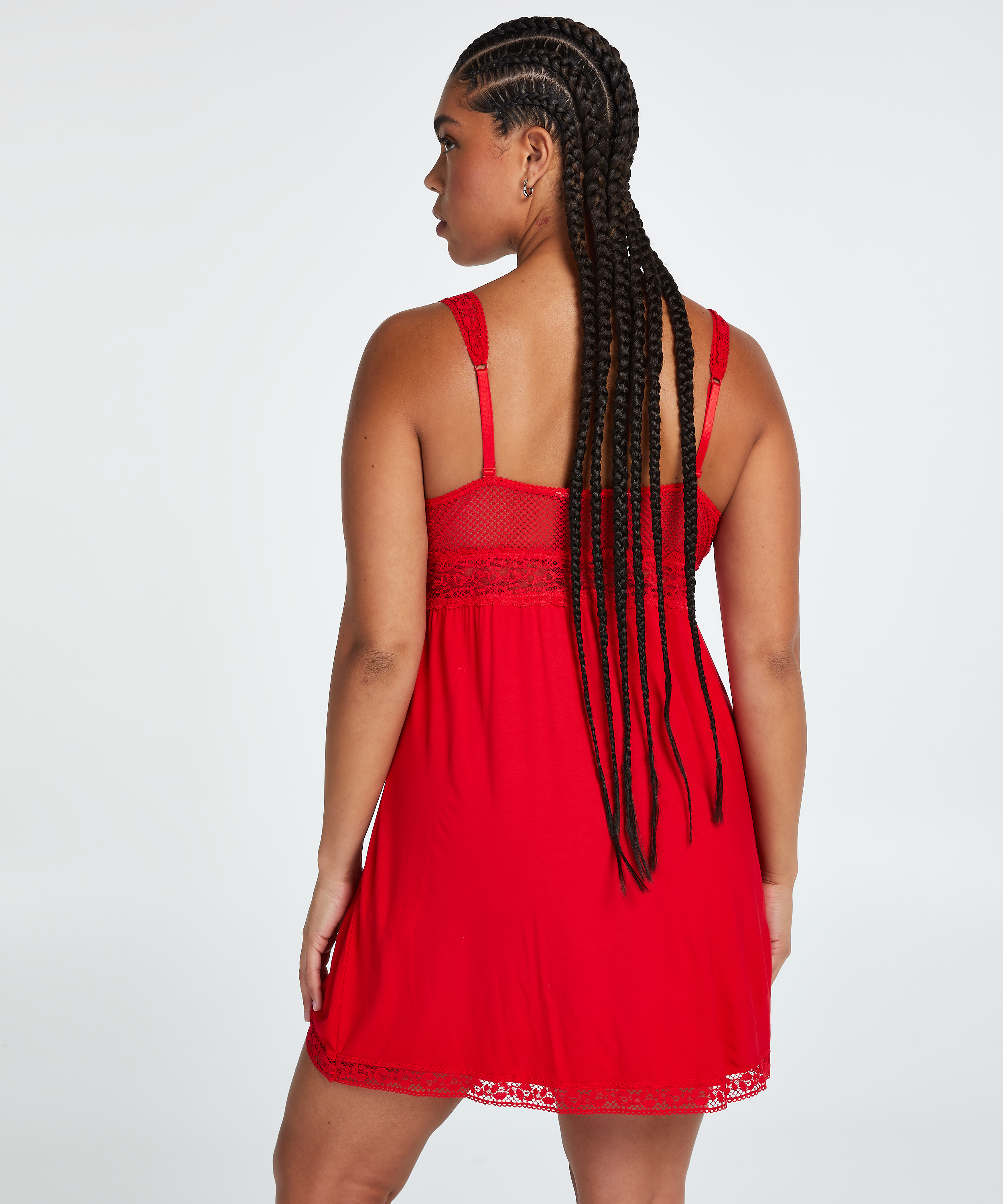 Dżersejowe spodnie od piżamy, Czarny, main