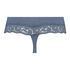 Bawełniane stringi bokserki, Niebieski