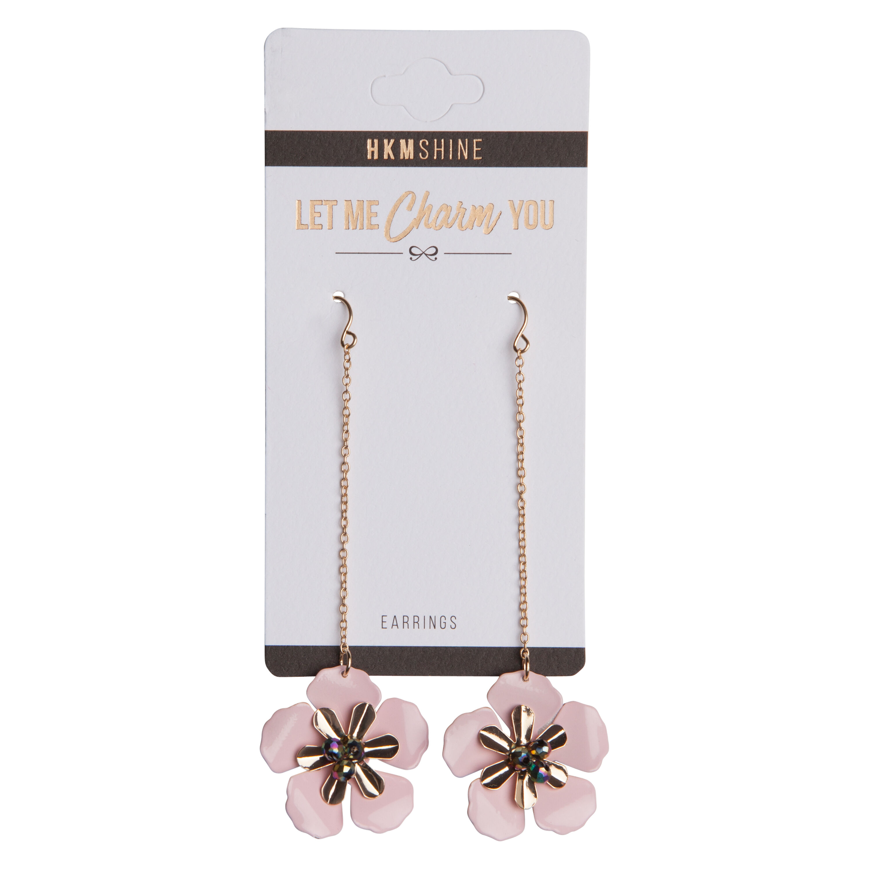 Floral  Earrings, Ż&oacute;łty