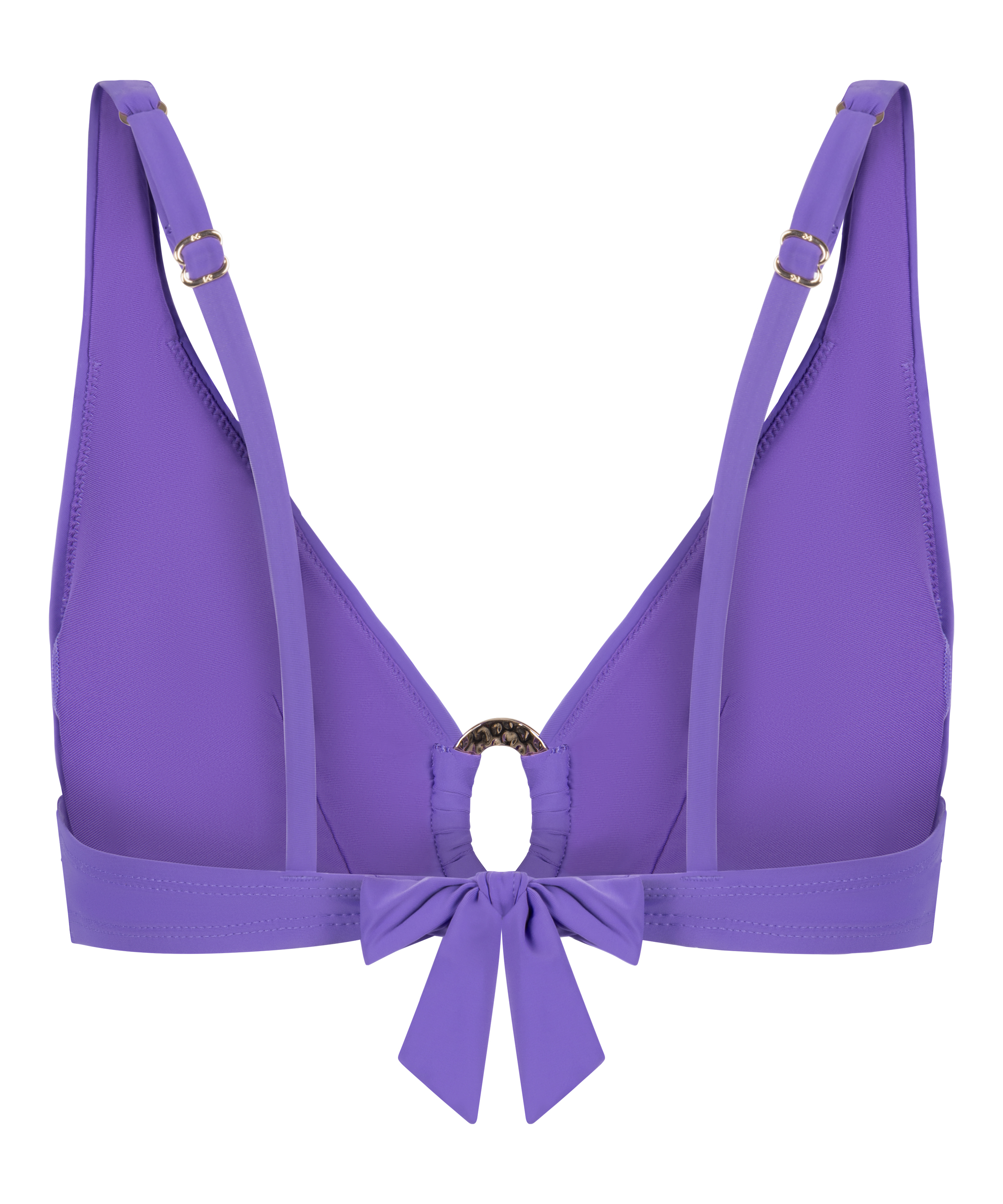 Triangle Bikini Top Luxe, Fioletowy, main
