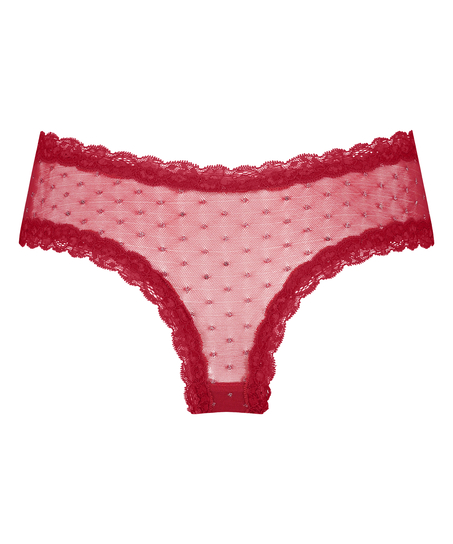 Brazyliany V-shape Mesh, Czerwony