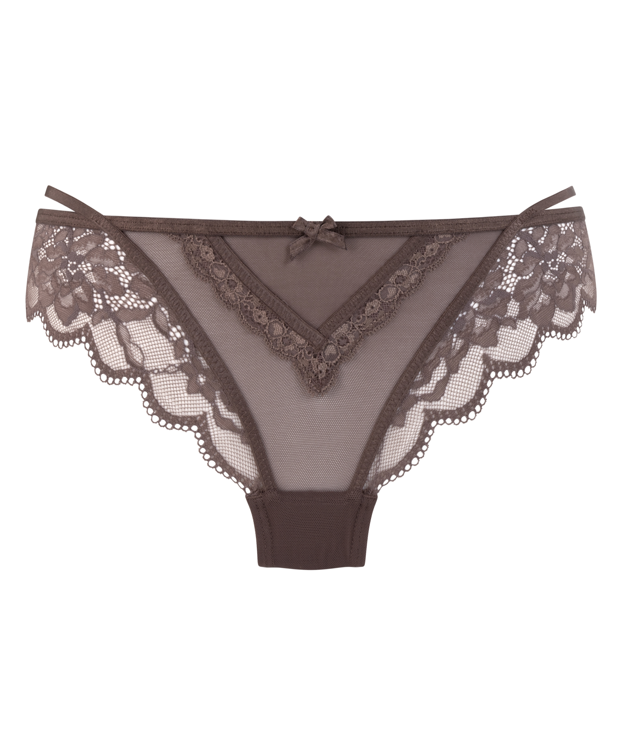 Majtki brazylijskie Marwa, Brązowy, main