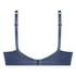 Biustonosz nieusztywniany z fiszbinami Sophie, Niebieski