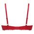 Biustonosz usztywniany z fiszbinami Marine, Czerwony