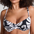 Top od bikini Mauritius, Czarny