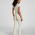Flared Lounge Pants, Szary