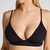 Tr&oacute;jkąt Bralette Smooth, Czarny