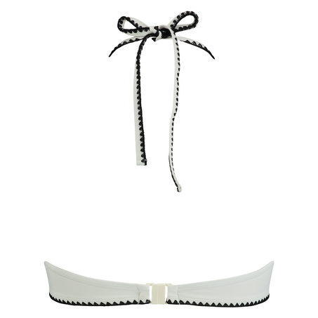 Craftsmanship Padded Underwired Bikini Top, Biały