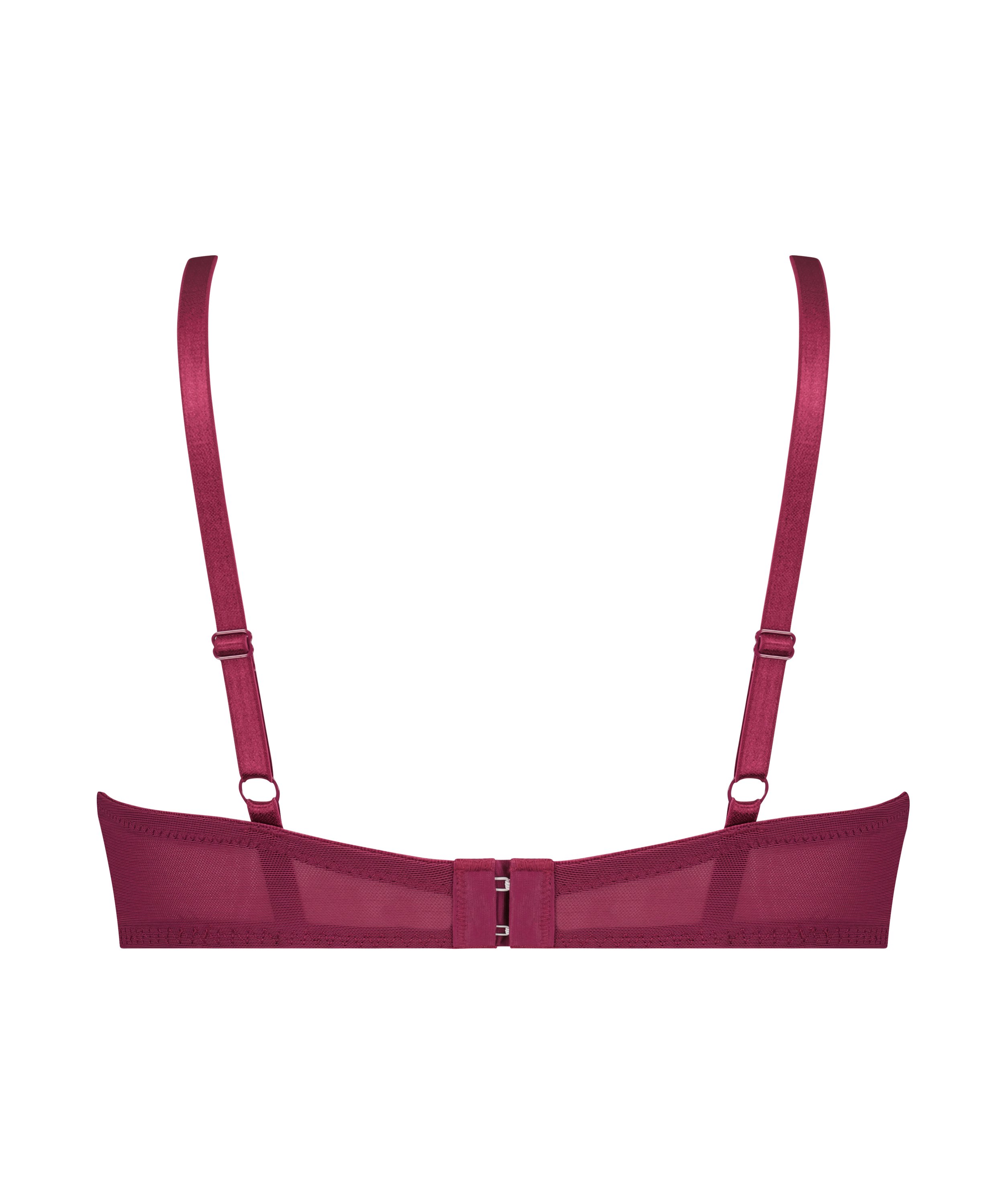 Uformowany biustonosz z fiszbinami Georgia, Czerwony, main