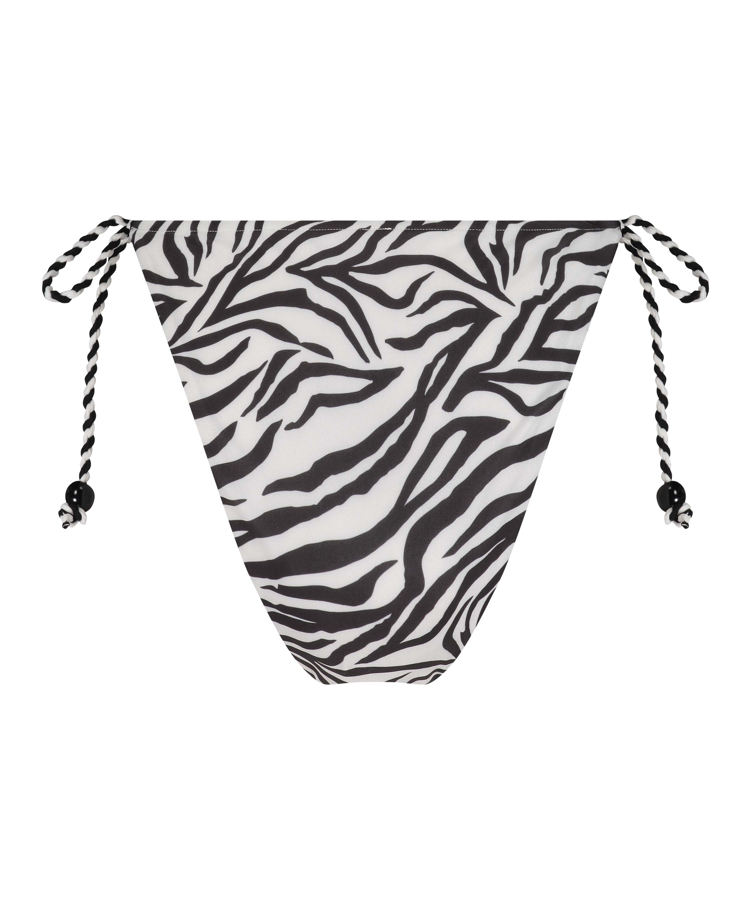 Majtki Bikini Wysoko Krojona Doha, Biały, main