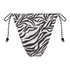Majtki Bikini Wysoko Krojona Doha, Biały