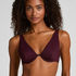 Neoprenowy top od bikini, Fioletowy