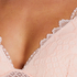 Lily padded non-underwired bra, Różowy