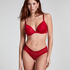 Brazyliany V-shape Mesh, Czerwony