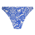 Dół od bikini z wysokim wycięciem Cancun, Niebieski