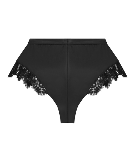 Majtki z francuskiej Lace Valerie, Czarny