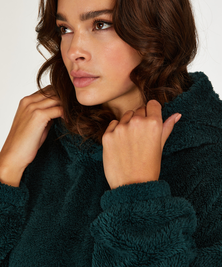 Polarowa sukienka Snuggle, Zielony