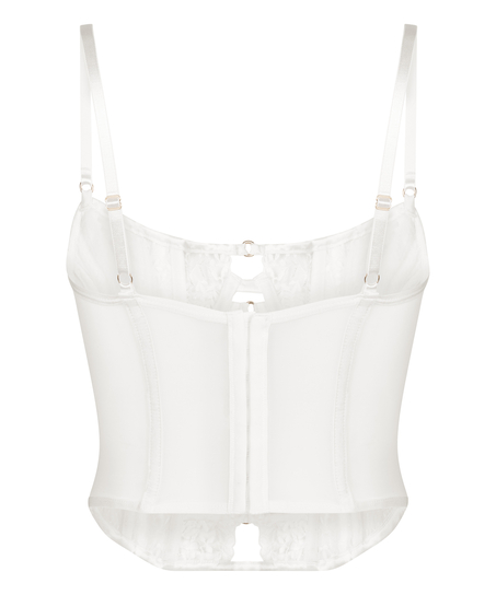 Biustonosz Bustier Kristina, Biały