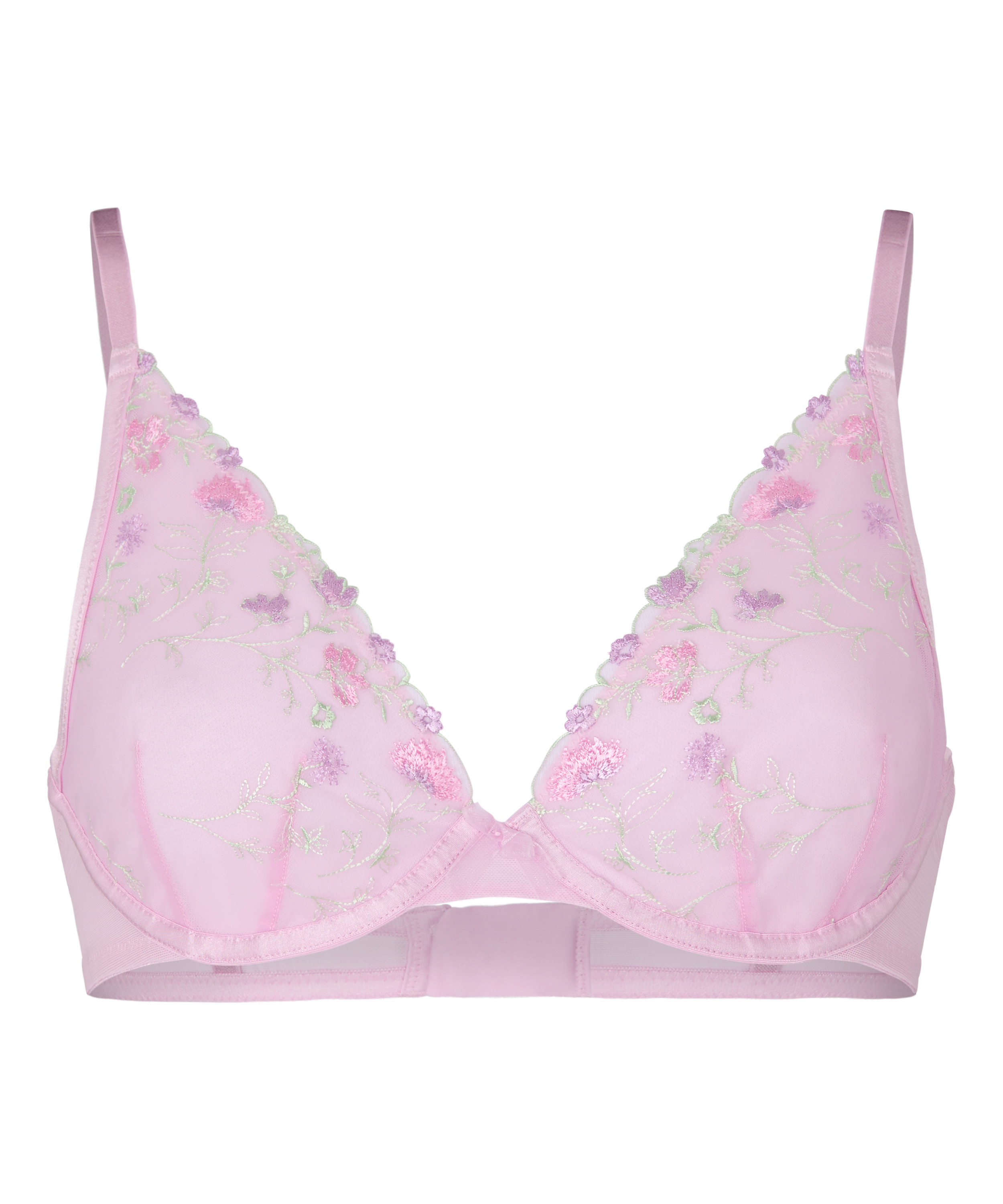 Biustonosz Fiszbinowy Bez Wkładek Eleni, Fioletowy, main