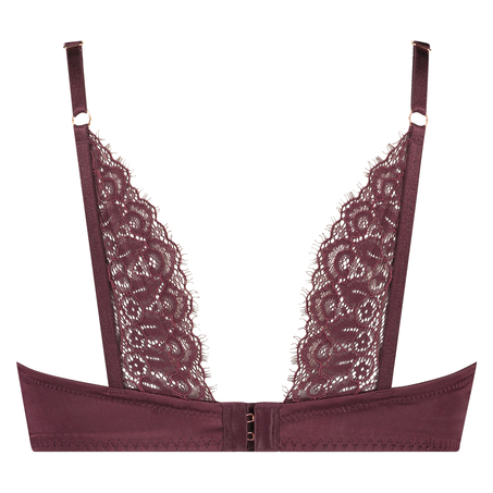 Nadia Non-Padded Underwired Bra, Czerwony